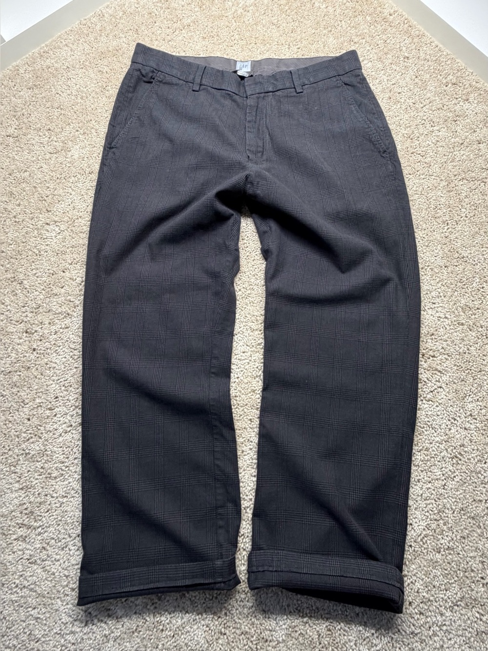 Vintage Y2K Gap Plaid Retro Loose Baggy Pants